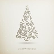 Vector Stylized Christmas Tree