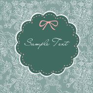 vintage floral background N42