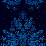 Vintage background baroque pattern