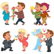 Love story of a man and Blondie woman