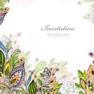 Flower Watercolor Card N11