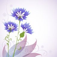 Beautiful romantic flower Background N2