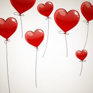 Vector Heart Balloons N10