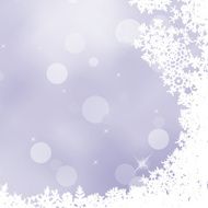 Christmas background with snowflakes EPS 10 N2