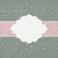 Frame on the background of crumpled paper N6