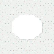 Frame on the paper background N6