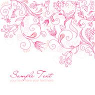 Floral background N987