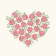 Floral heart N64