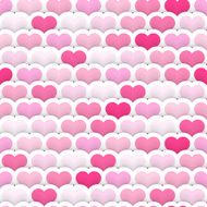 Layered Heart Seamless Background