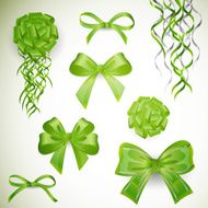 Vector Gifts Bows with Ribbons