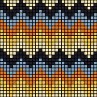 mosaic chevron background