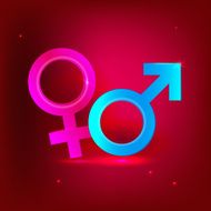 Male And Female Symbols N15