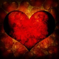 Valentine&#039;s day red background N2
