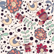 Seamless romantic pattern N4