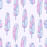 Feather Seamless Background N5