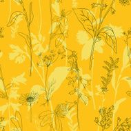 Herbal seamless pattern N5