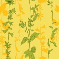 Herbal seamless pattern N6