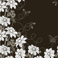 Floral background N991