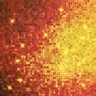 Amazing design on gold glittering EPS 10 N3