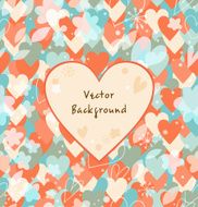 Background with hearts N43