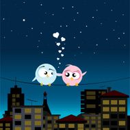 Birds in love N22