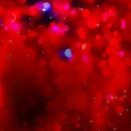 Abstract red magic lights bokeh EPS 10