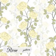 rose seamless pattern N24