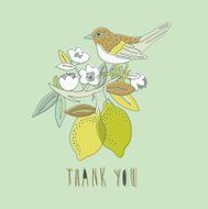 Thank You card design N2