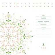 Floral decor N82
