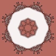Ornate vintage background N5