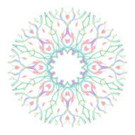 Circular Floral Ornament N17