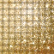 Amazing template on gold glittering EPS 10