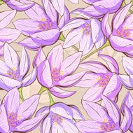 Seamless Floral Pattern N1504