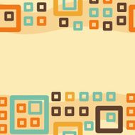 border frame with squares N2