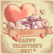 Valentine&#039;s day background N247