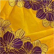 flower card and grungy background N3