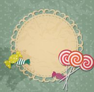 Gift Card with Ribbons Design Elements Vector Illustration N4