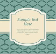 Invitation vector card