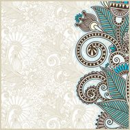 ornate floral pattern N8