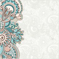 ornate floral pattern N9