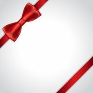 Red Bow background