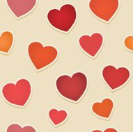 Hearts Seamless Pattern N49