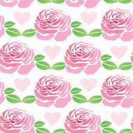 Pattern of flowers roses N3