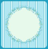 Vintage tapestry background with flowers Vector