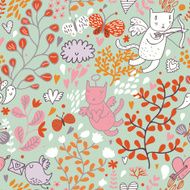Vintage romantic background