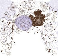 lovely floral background