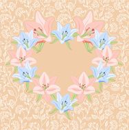 Floral background N1001