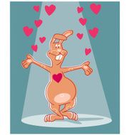 Valentine bunny loves you!