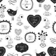 Vintage love background N2