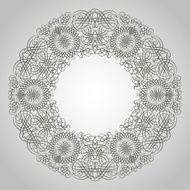 Round Pattern N26